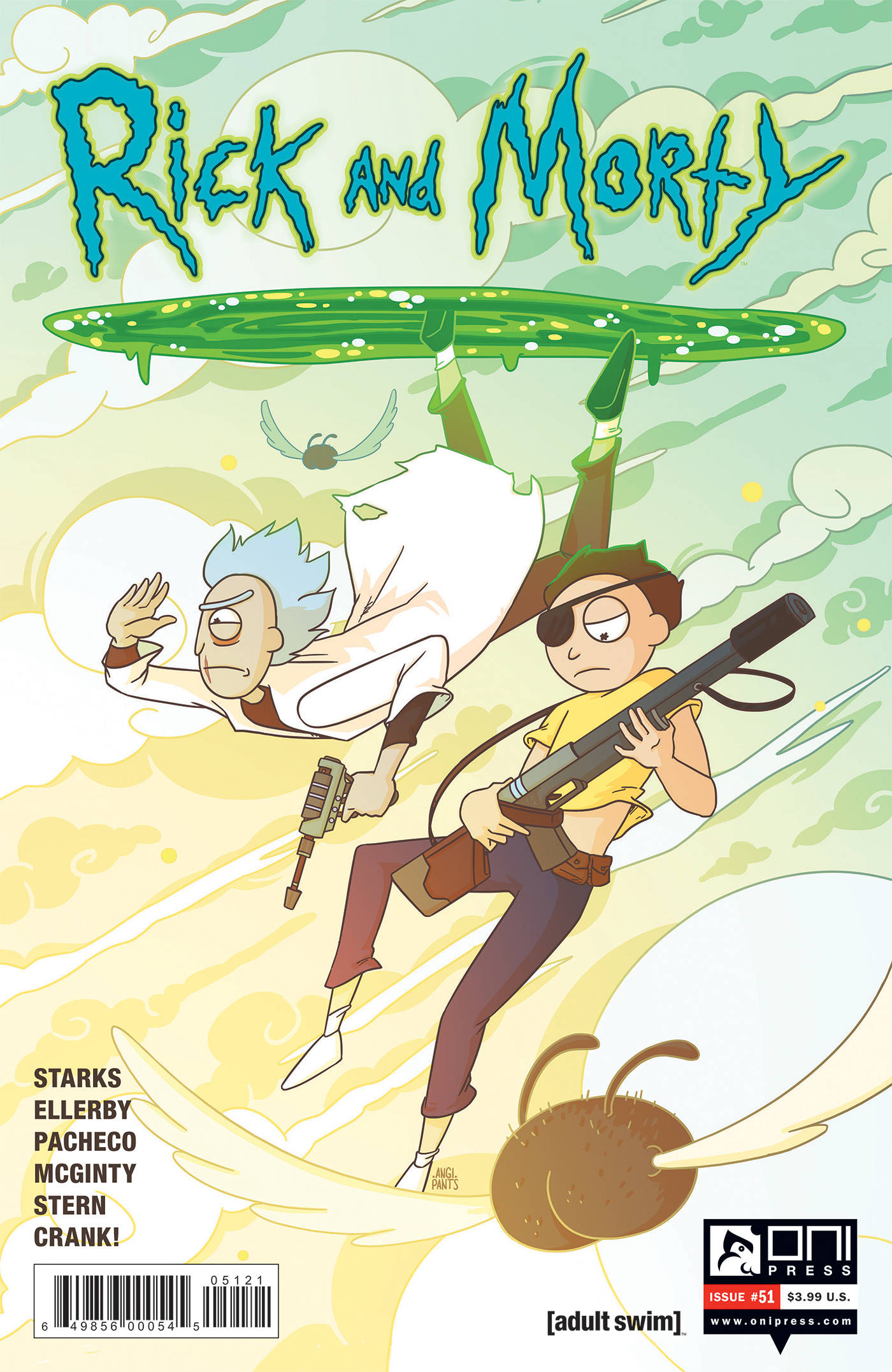 Rick and Morty #51 Cover B Trizzino (2015)