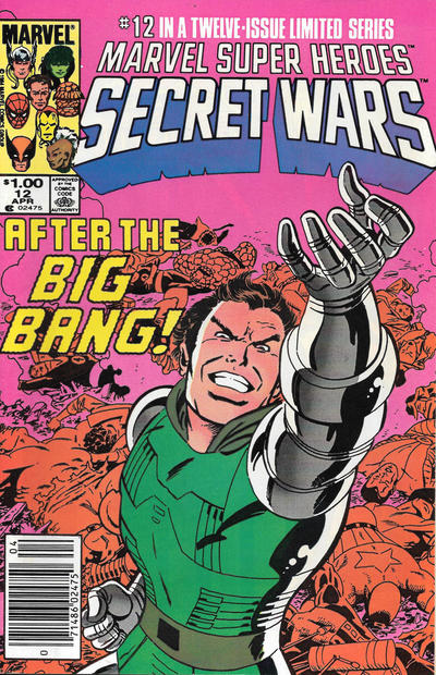 Marvel Super-Heroes Secret Wars #12 [Newsstand]-Near Mint (9.2 - 9.8)