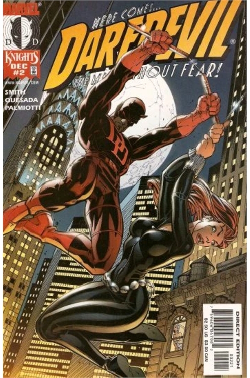 Daredevil Volume 2 #2B J. Scott Campbell