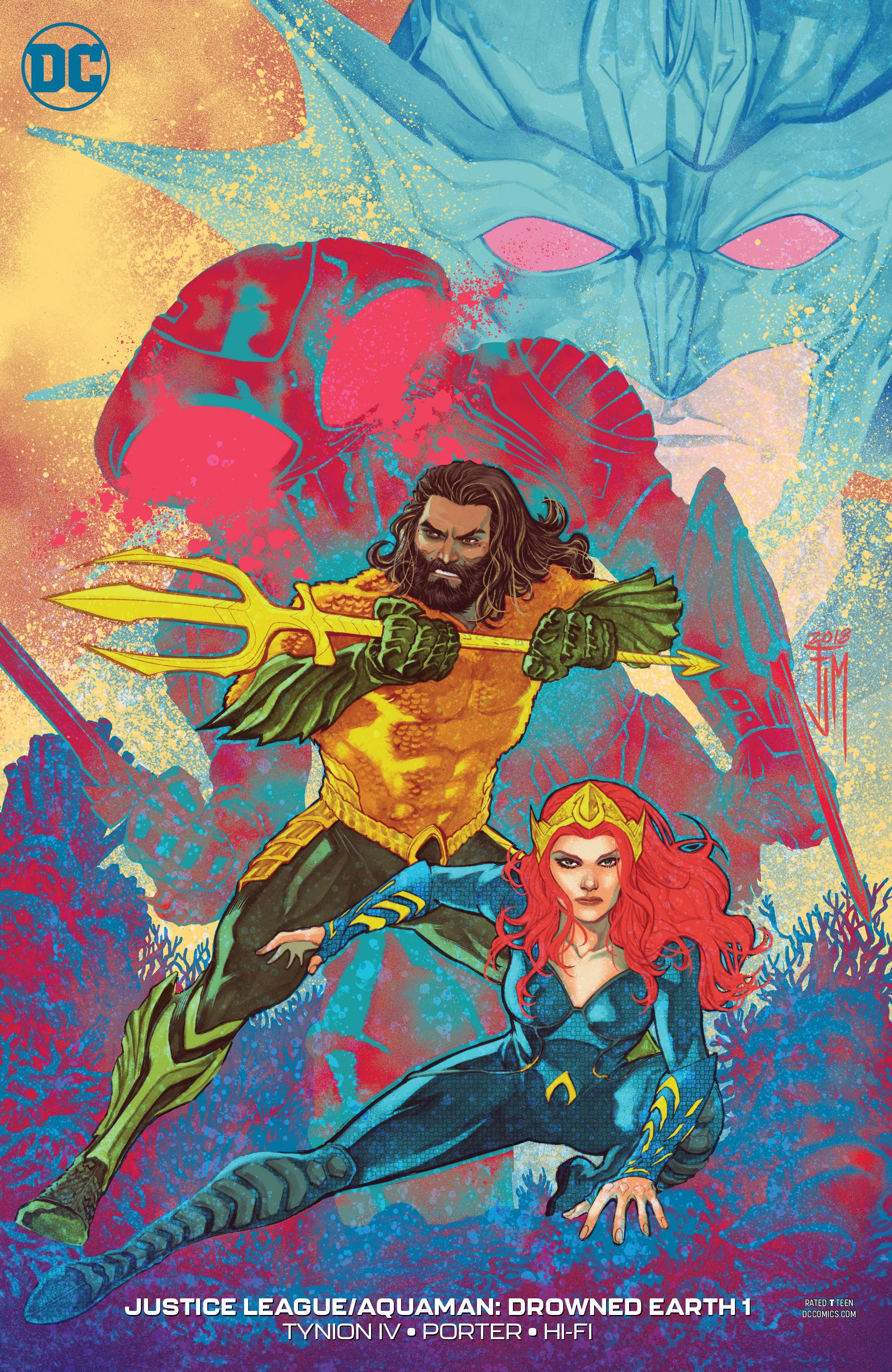 Justice League Aquaman Drowned Earth #1 Variant Edition