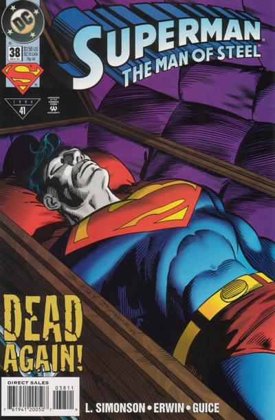 Superman: The Man of Steel #38 [Direct Sales]