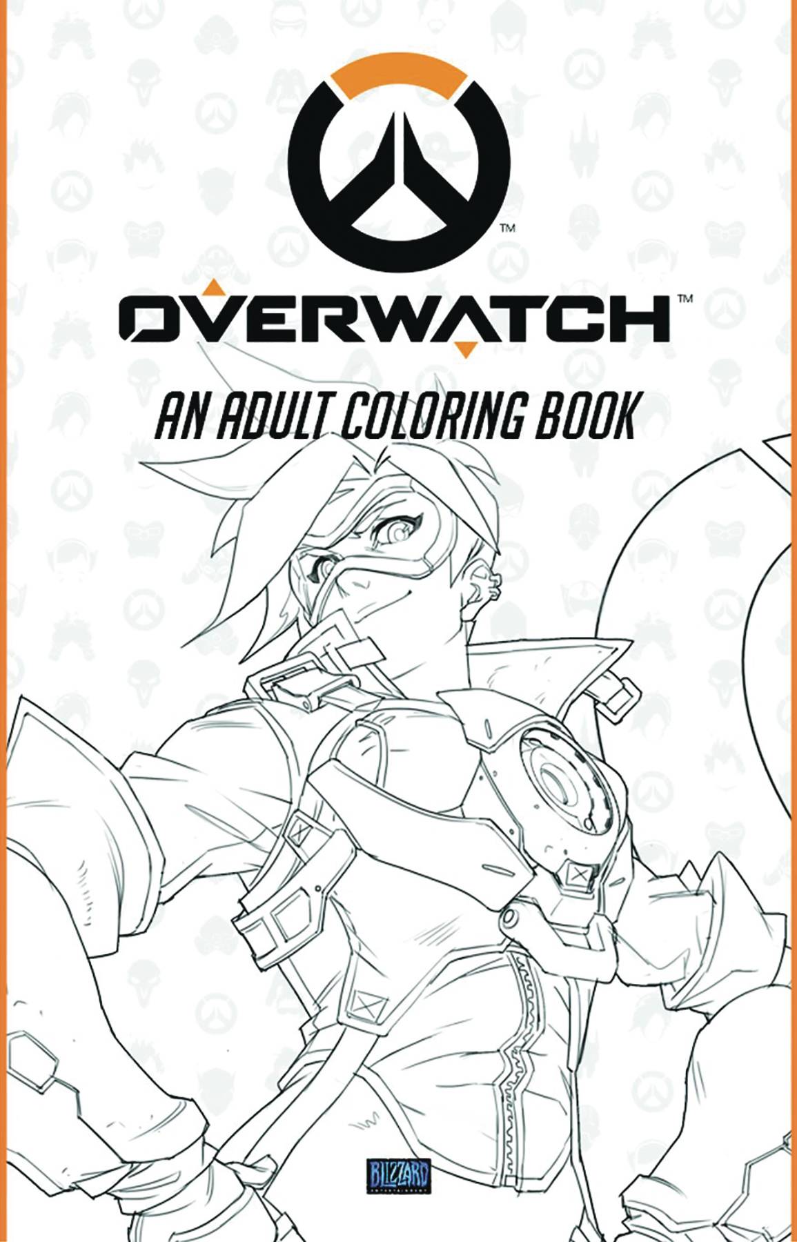 Overwatch Coloring Book Soft Cover
