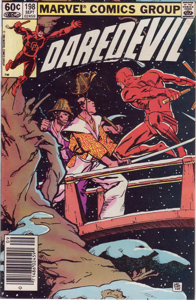 Daredevil #198 [Newsstand]-Fine (5.5 – 7)