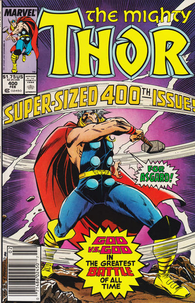 Thor #400 [Newsstand](1966)-Fine (5.5 – 7)