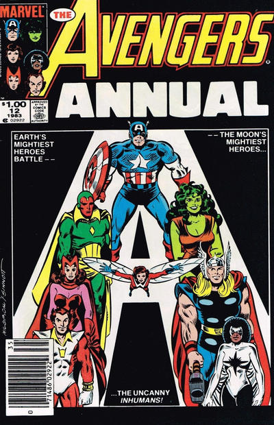 The Avengers Annual #12 [Newsstand]-Very Good (3.5 – 5)