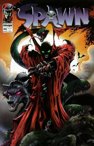 Spawn #44-Fine (5.5 – 7) 1st Appearance of Tiffany, A Hellspawn Hunting Angel