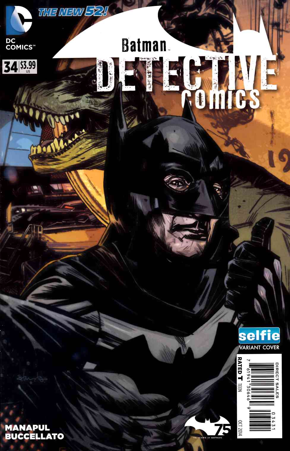 Detective Comics #34 DC Universe Selfie Variant Edition (2011)