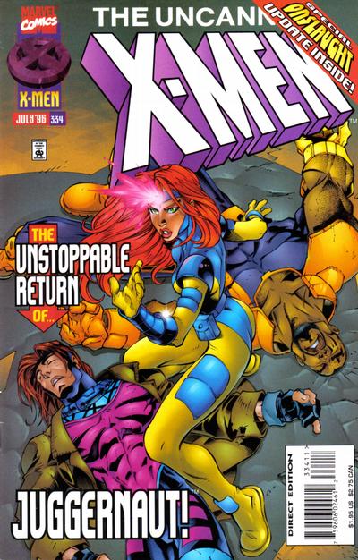 The Uncanny X-Men #334-Very Fine (7.5 – 9)