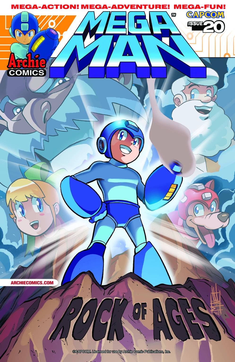 Mega Man #20 Norton Cover