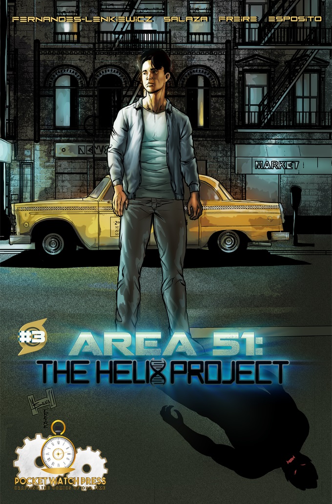 Area 51: The Helix Project #3 (Of 6) Main Cover