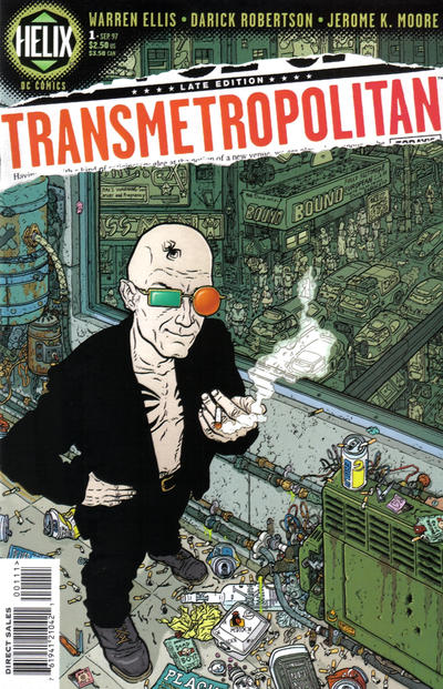 Transmetropolitan #1-Very Fine (7.5 – 9) 1st Appearance of Spider Jerusalem