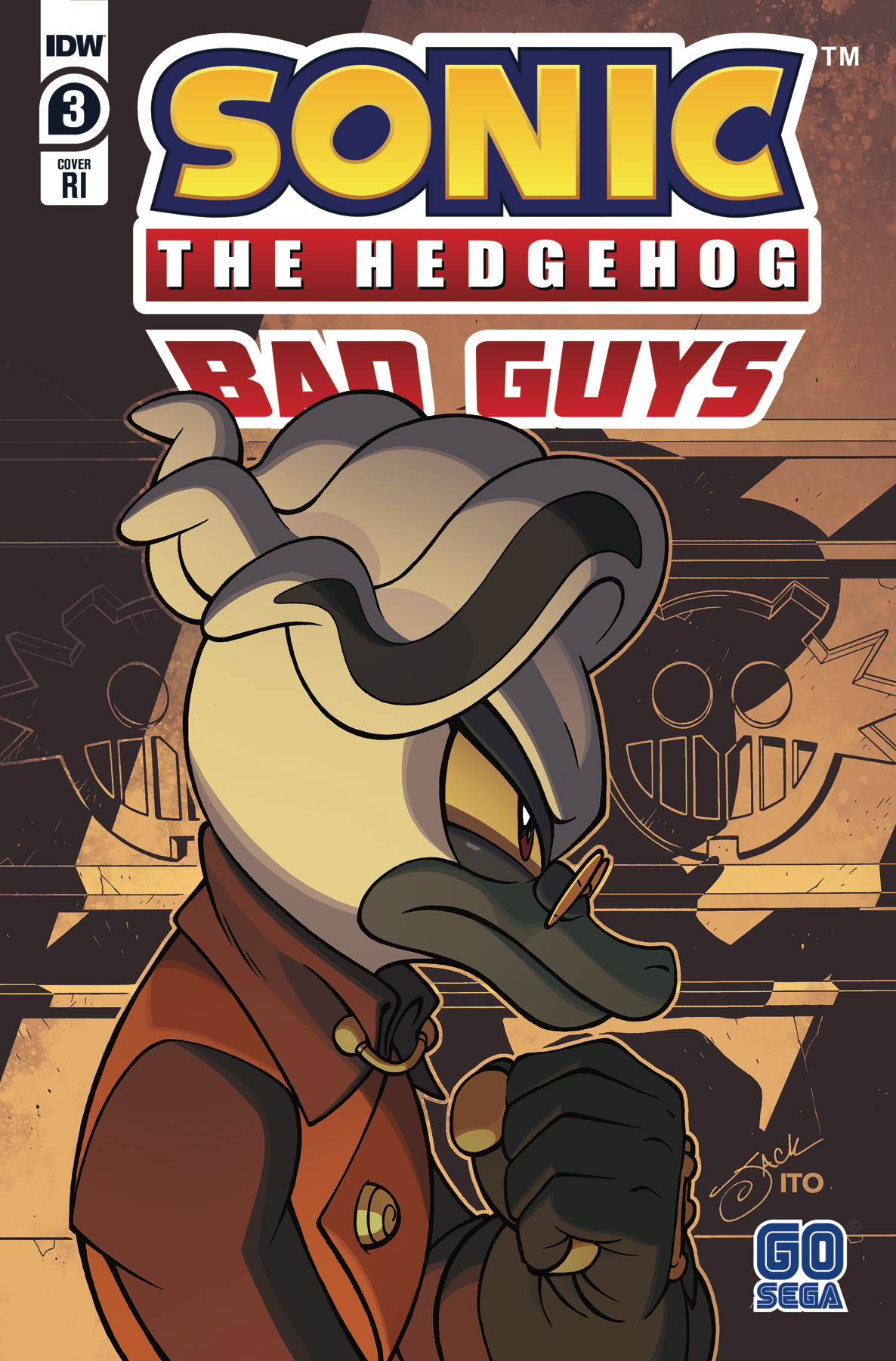 Sonic the Hedgehog Bad Guys #3 1 for 10 Incentive Lawrence (Of 4)