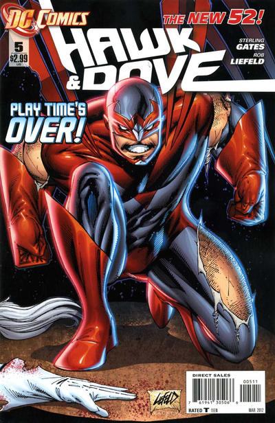 Hawk & Dove #5-Very Fine (7.5 – 9)