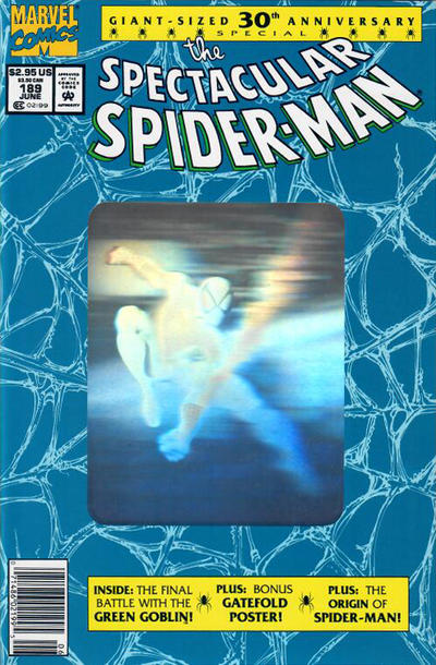The Spectacular Spider-Man #189 [Newsstand]-Fine/Very Fine