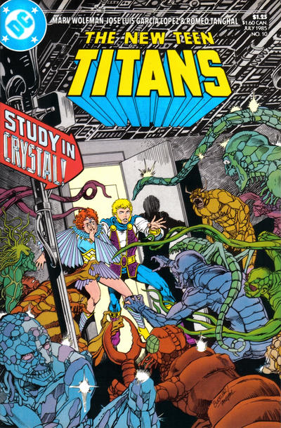 The New Teen Titans #10-Near Mint (9.2 - 9.8)