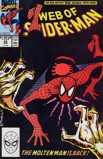 Web of Spider-Man #62 [Direct]-Fine (5.5 – 7)