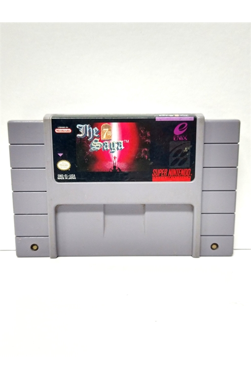 Super Nintendo Snes The 7Th Saga Cartridge Only (Fair)