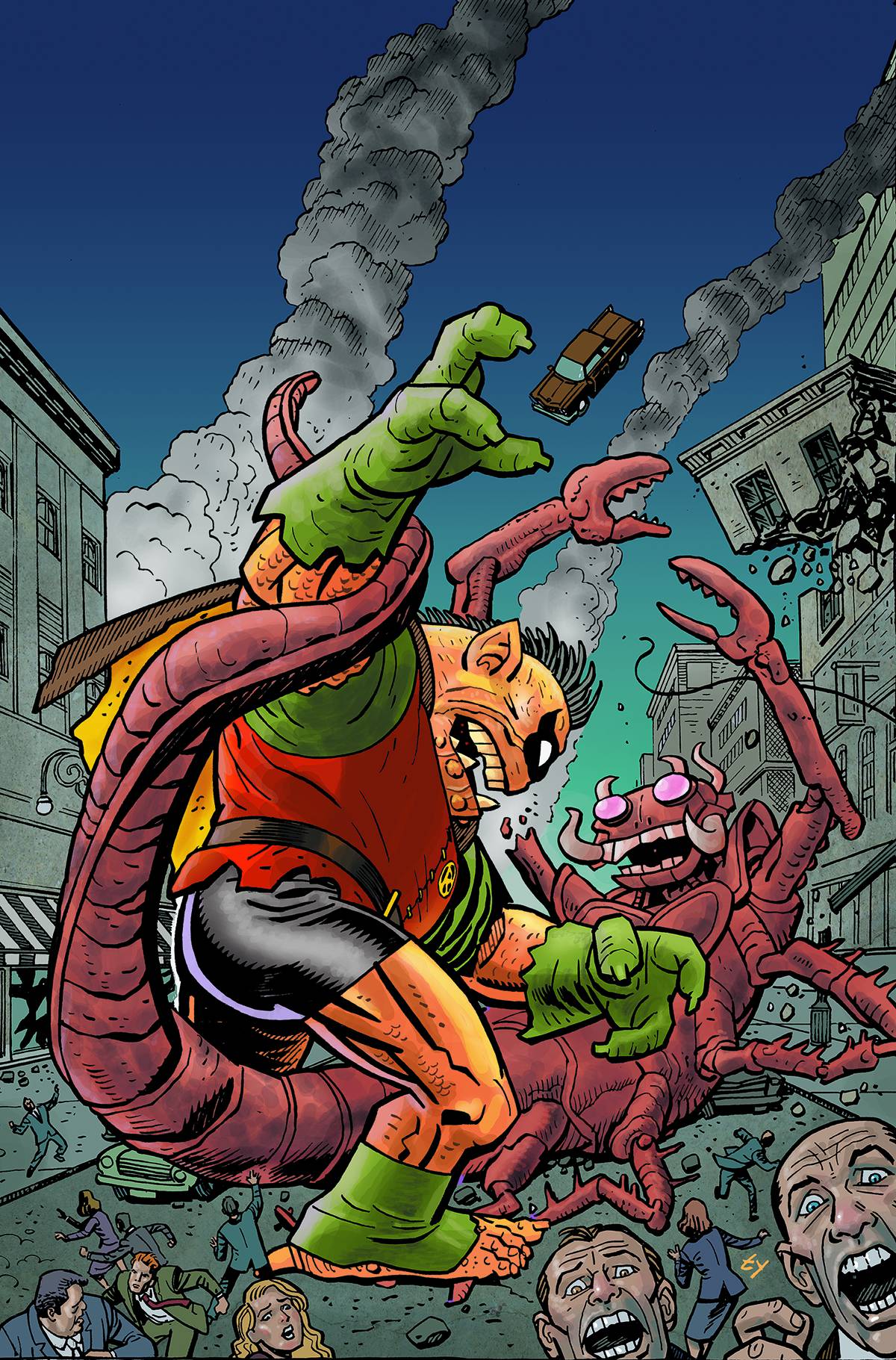 Robin Son of Batman #5 Monsters Variant Edition (2015)