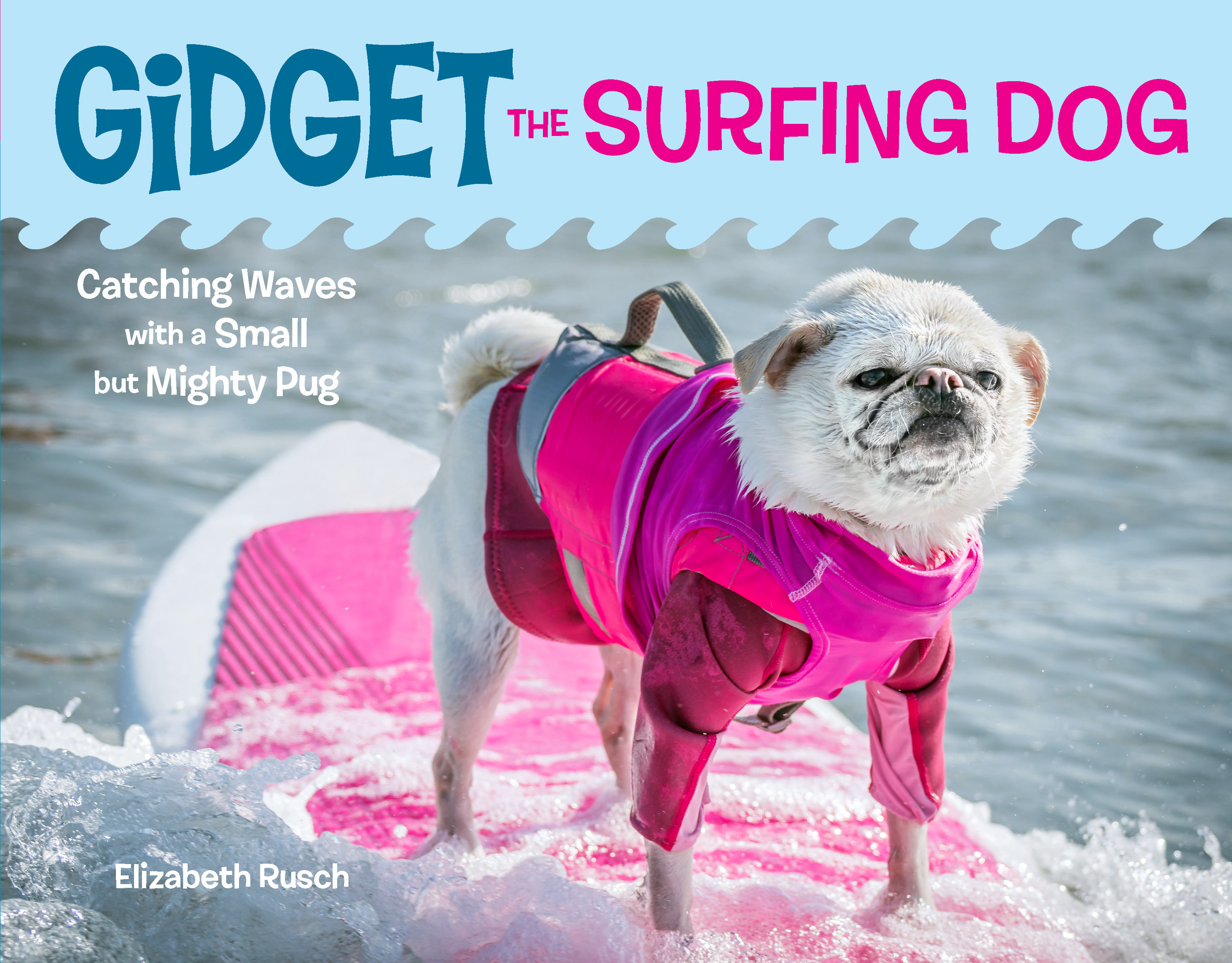 Gidget The Surfing Dog (Hardcover Book)