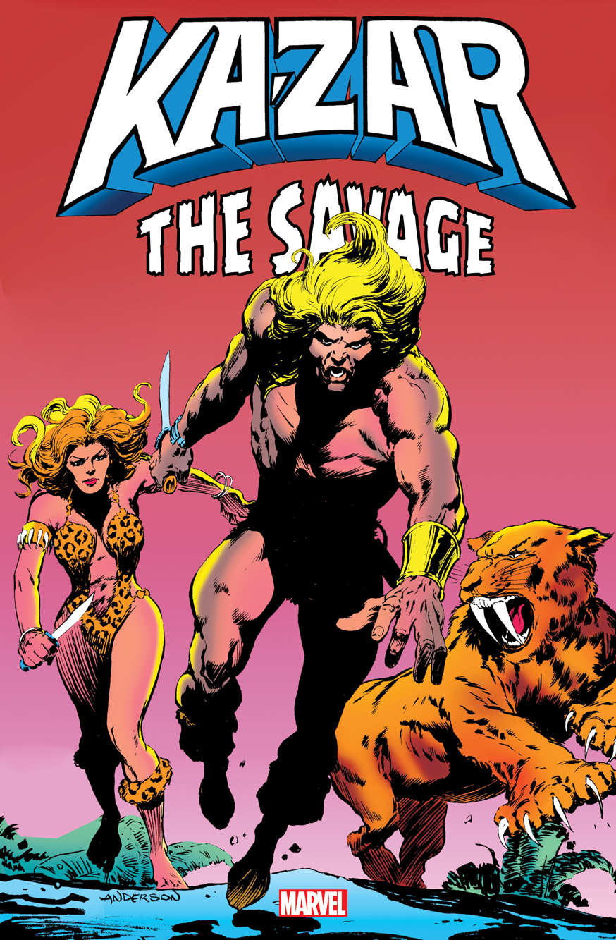 Ka-Zar Savage Omnibus Hardcover Anderson First Issue Cover