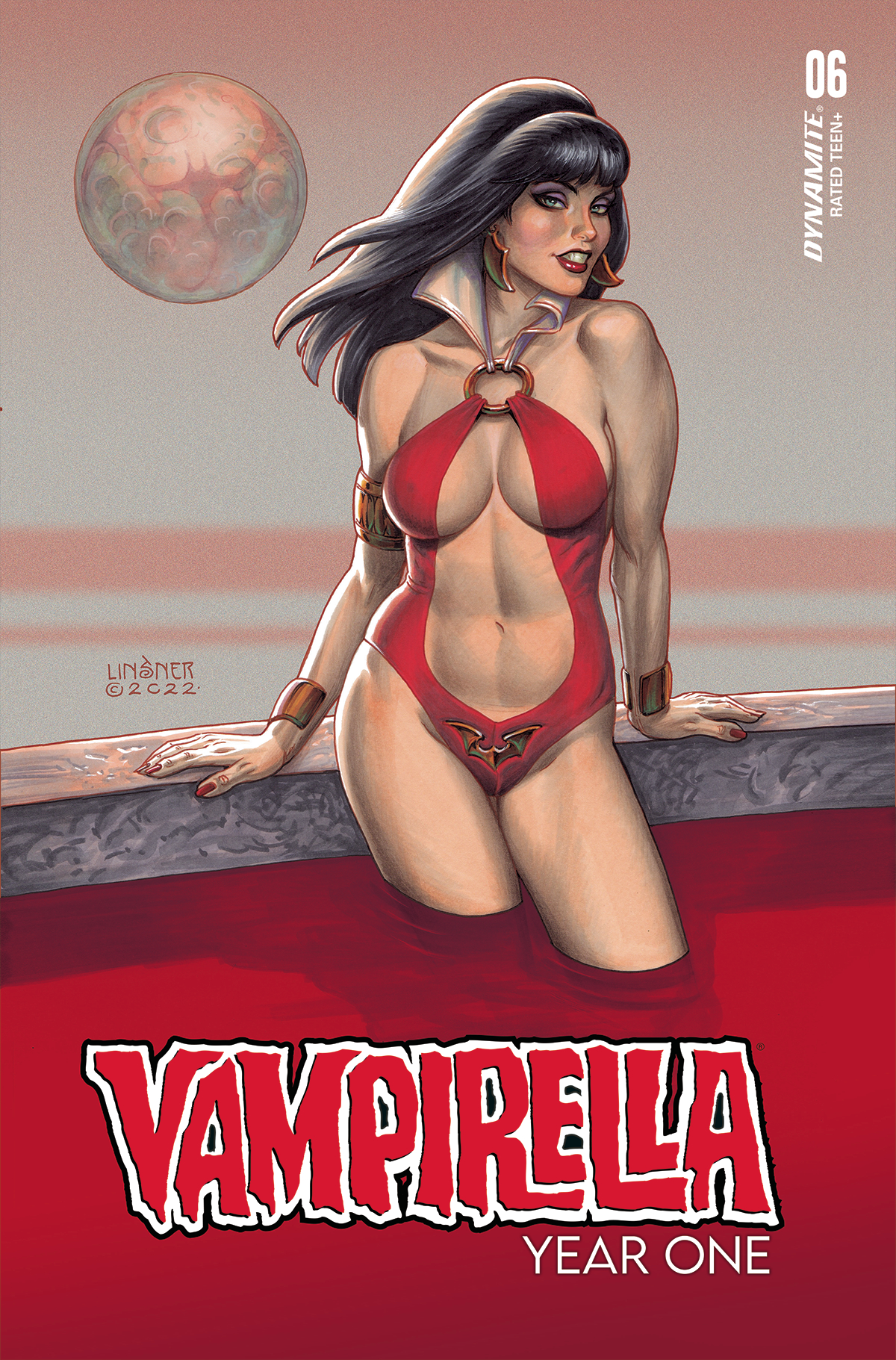 Vampirella Year One #6 Cover G 1 for 10 Incentive Linsner Original