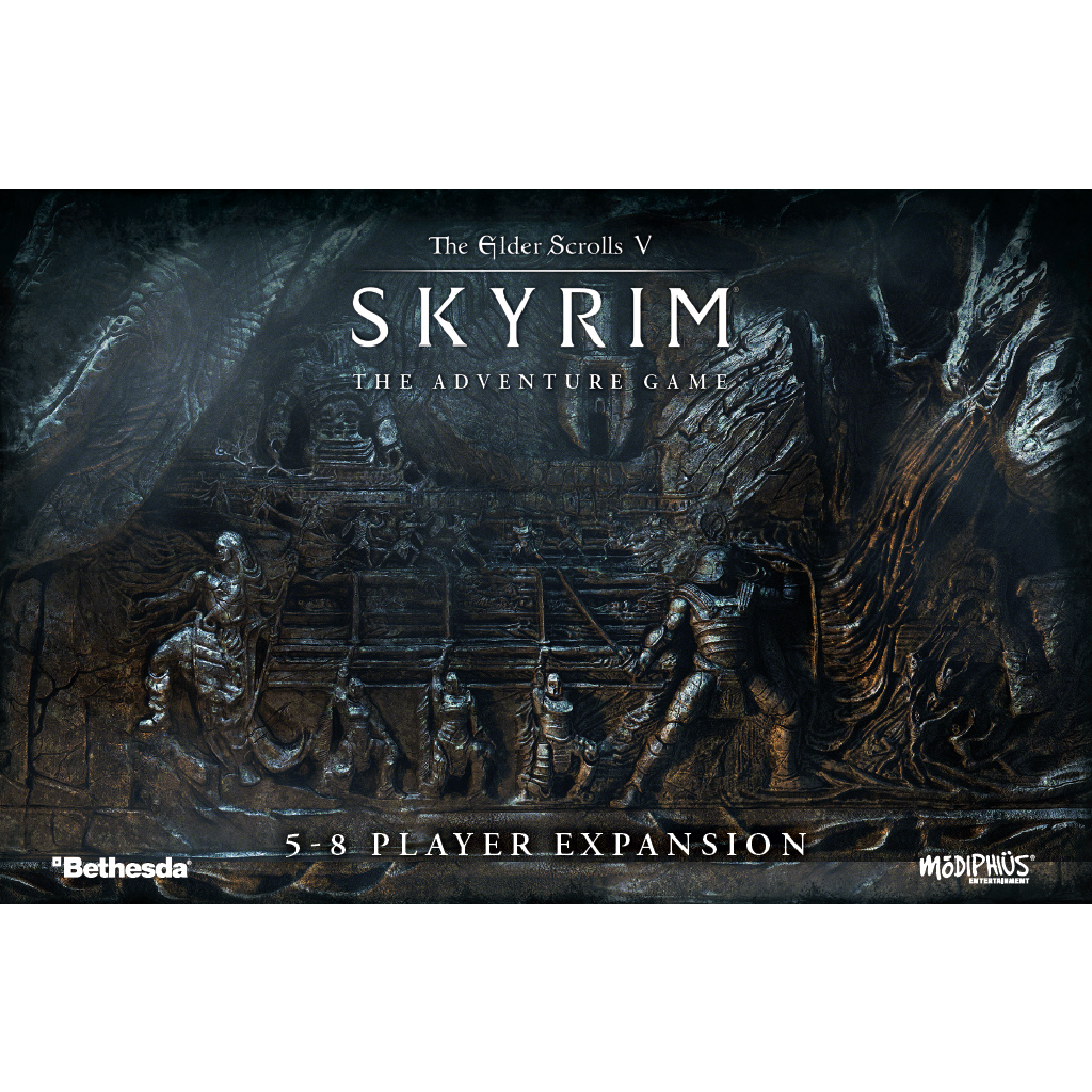 The Elder Scrolls Skyrim Adventure Board Game 5-8 Player Expansion