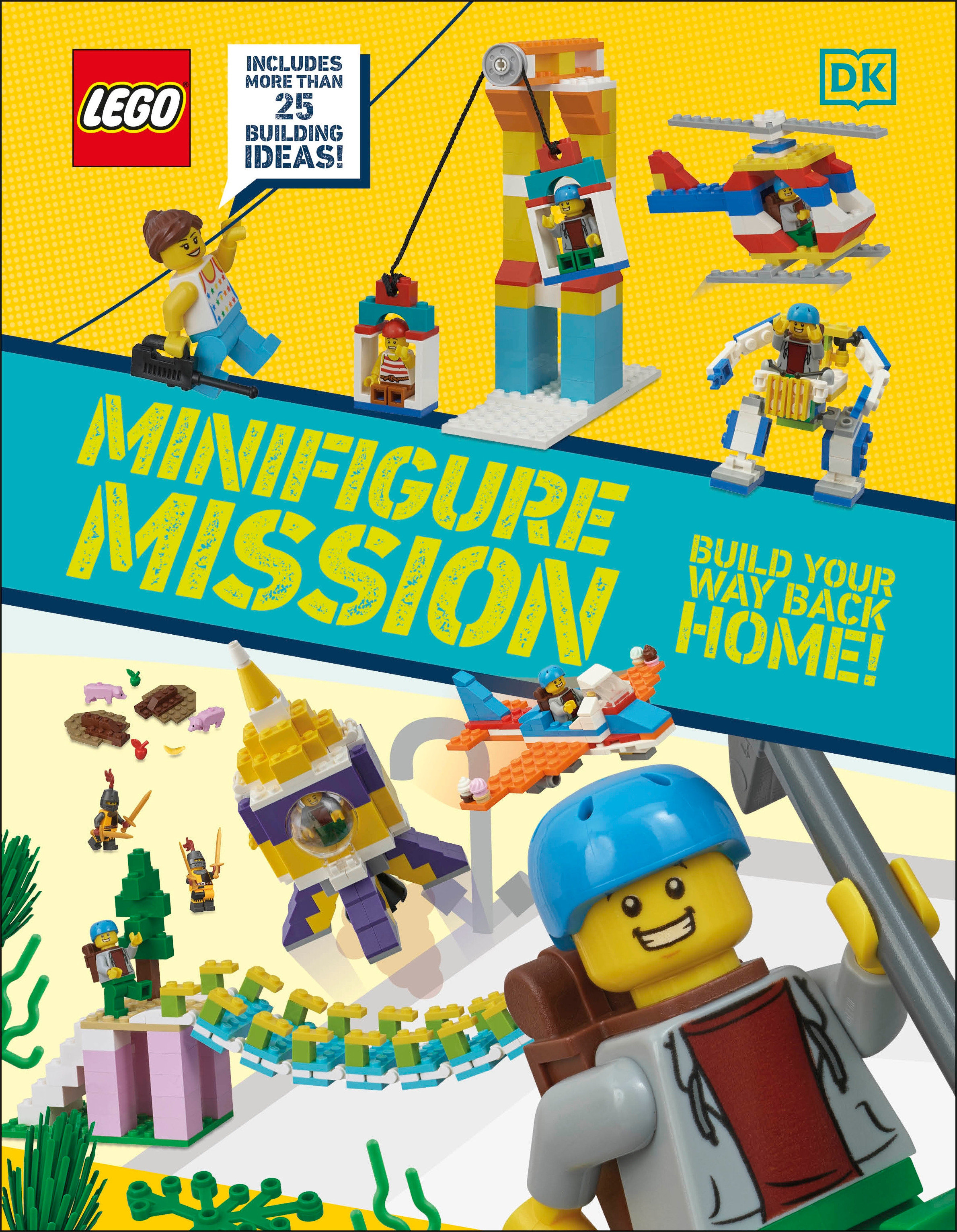 Lego Minifigure Mission (Library Edition) (Hardcover Book)