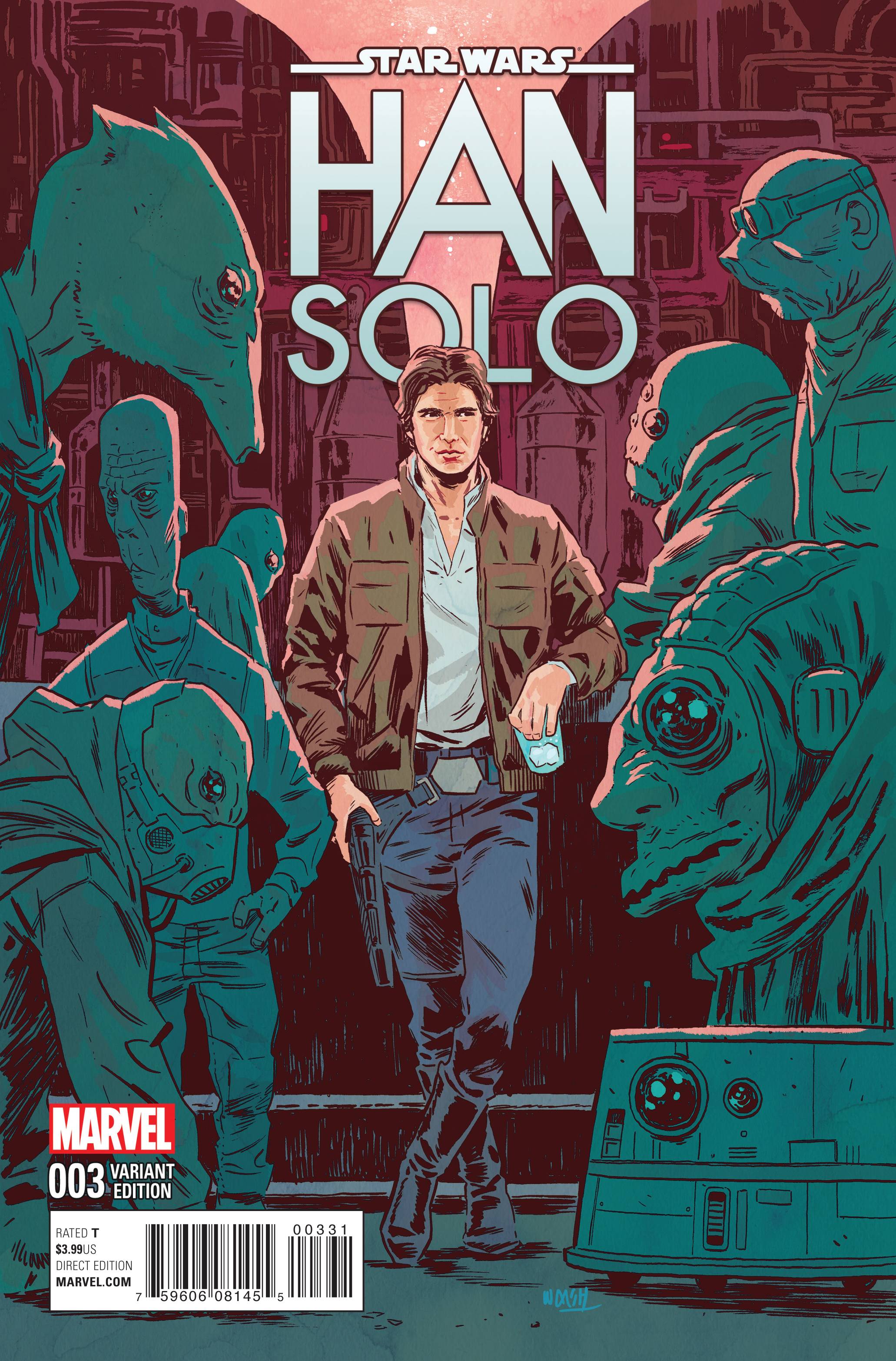 Han Solo #3 1 for 25 Incentive Michael Walsh
