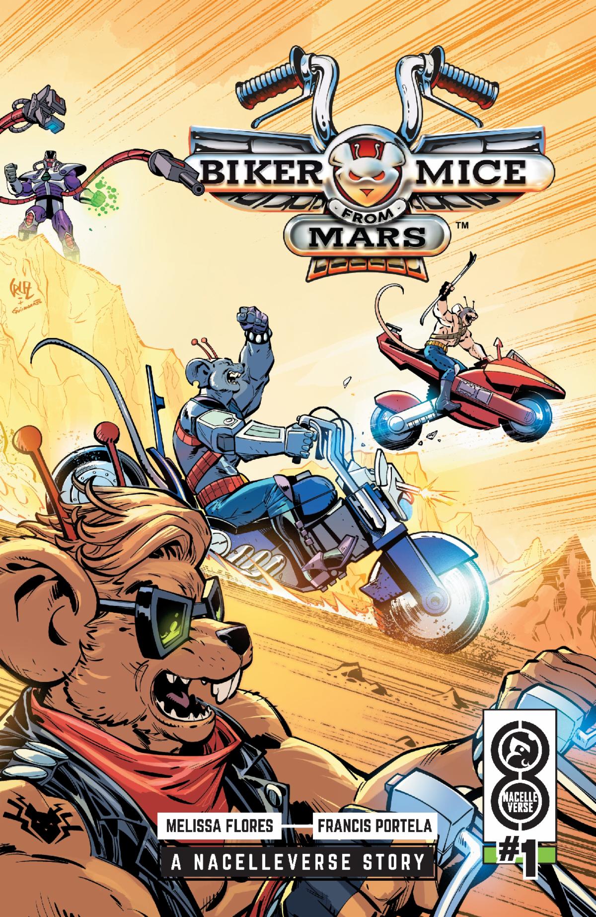 Biker Mice from Mars #1 Cover C Roger Cruz Variant (Of 3)