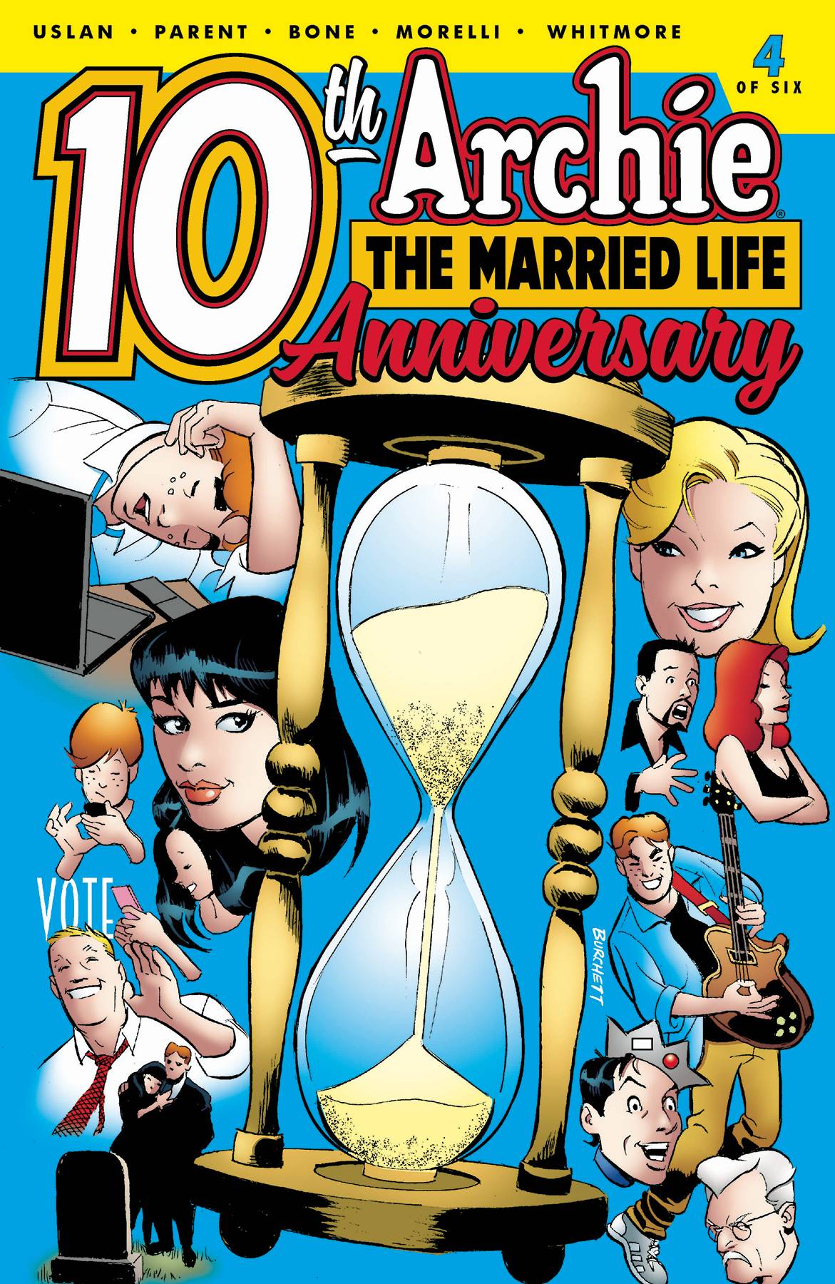Archie Married Life 10 Years Later #4 Cover B Burchett