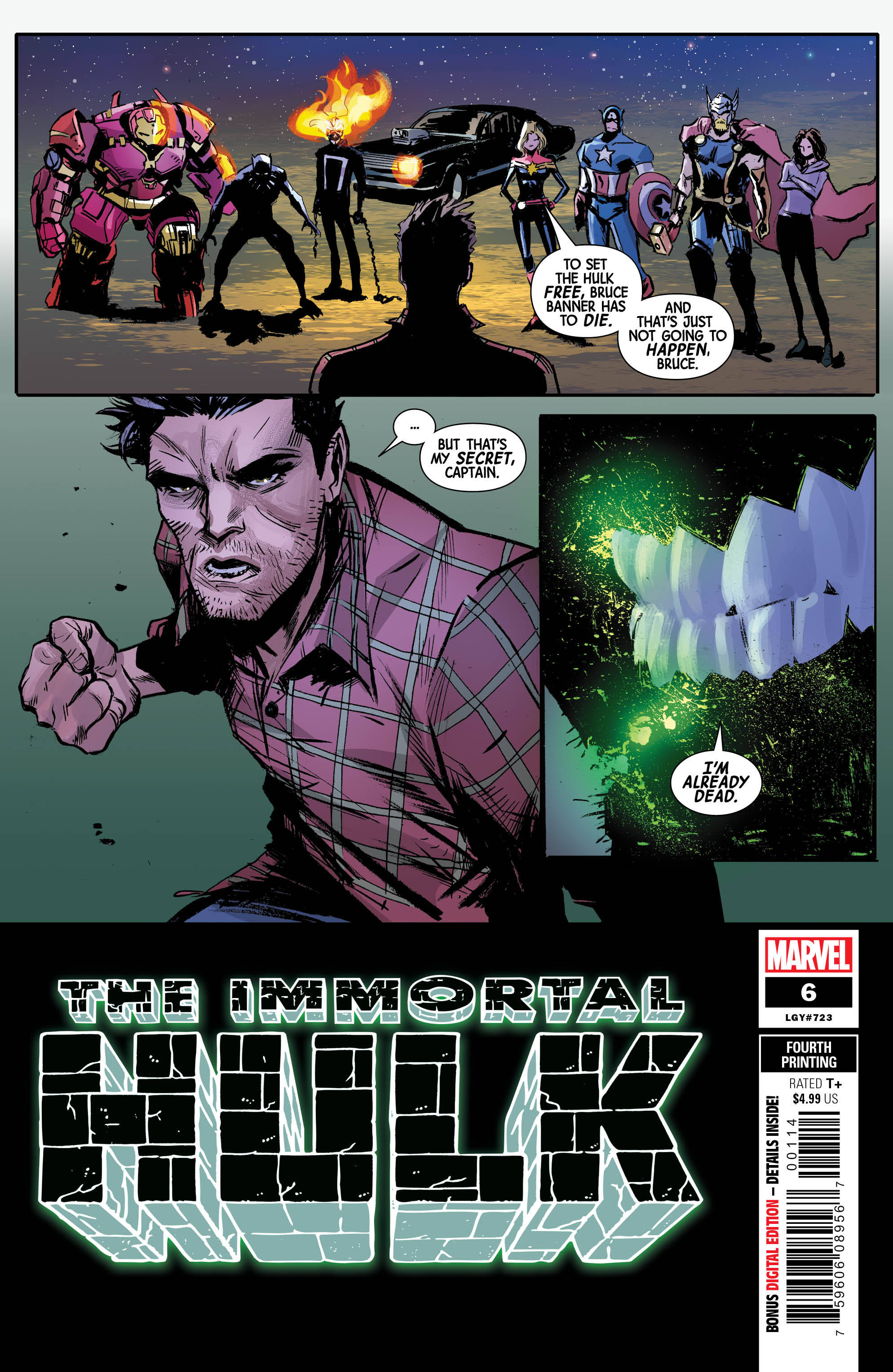 Immortal Hulk #6 4th Printing Garbett Variant (2018)