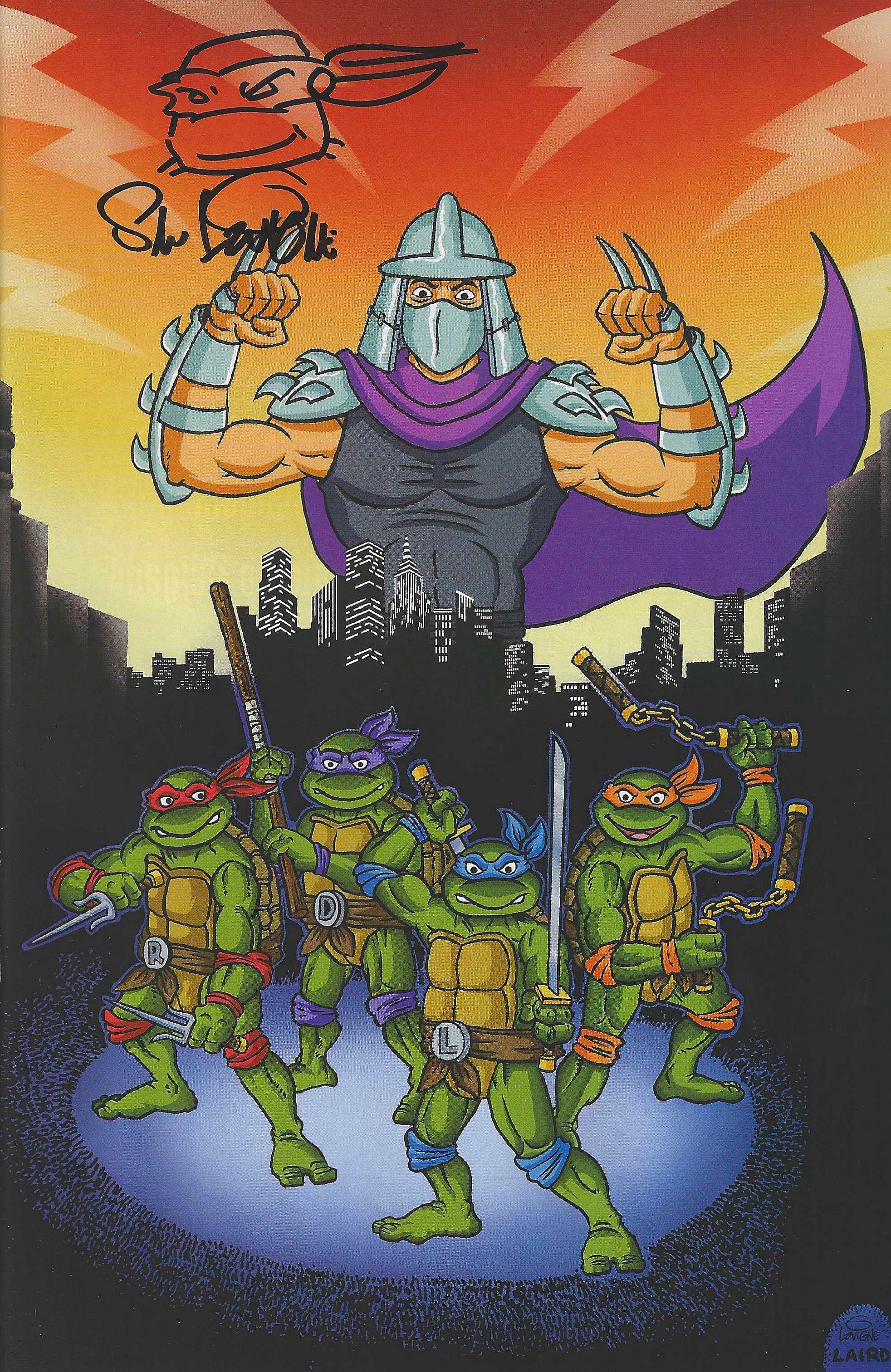 Teenage Mutant Ninja Turtles Saturday Morning Adventures (2023) #11 Jetpack Comics Exclusive Signed