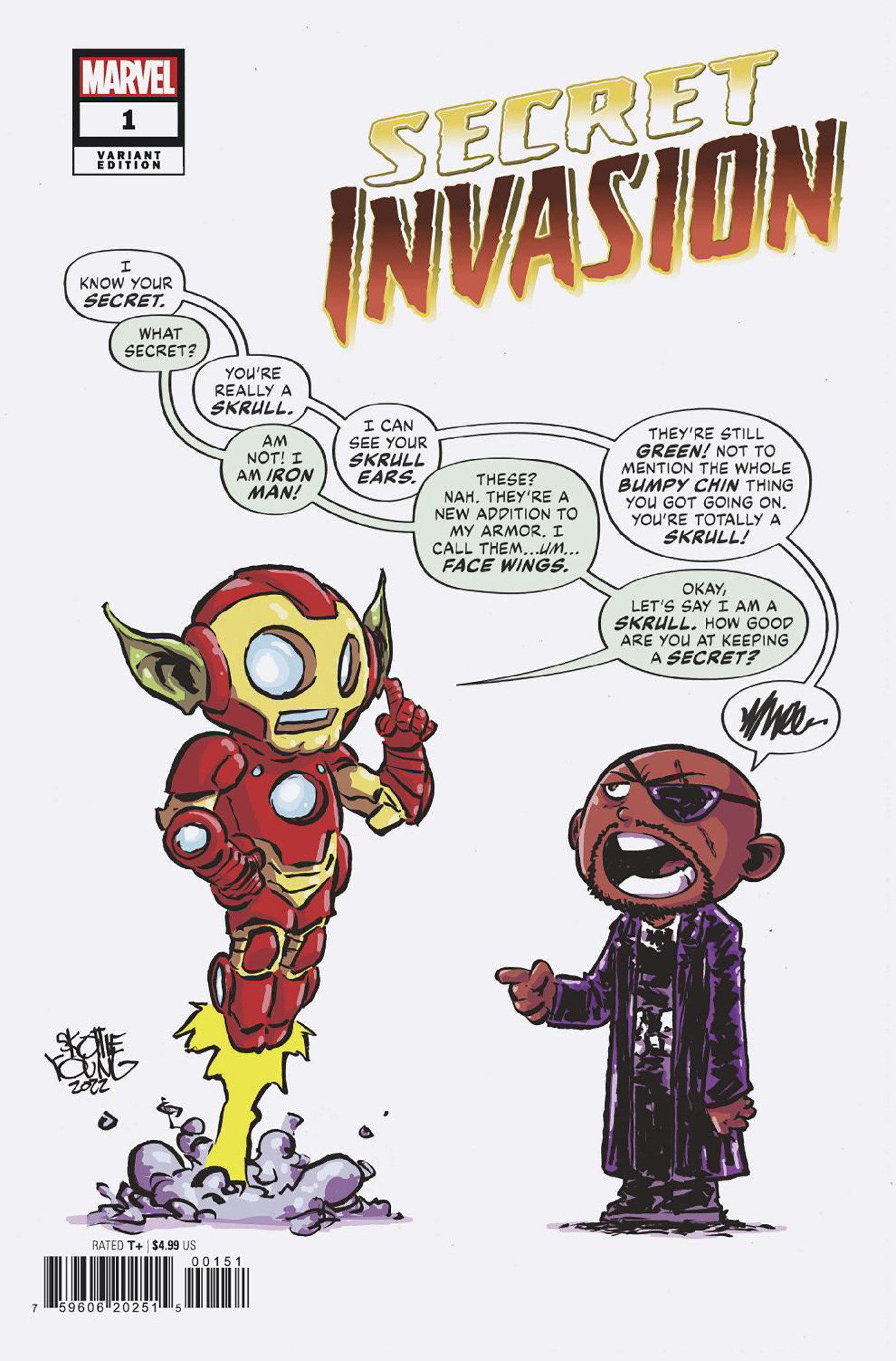Secret Invasion #1 Young Variant (Of 5)