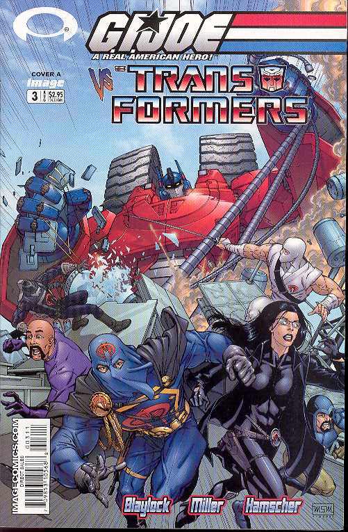 GI Joe Transformers Miller Cover #3