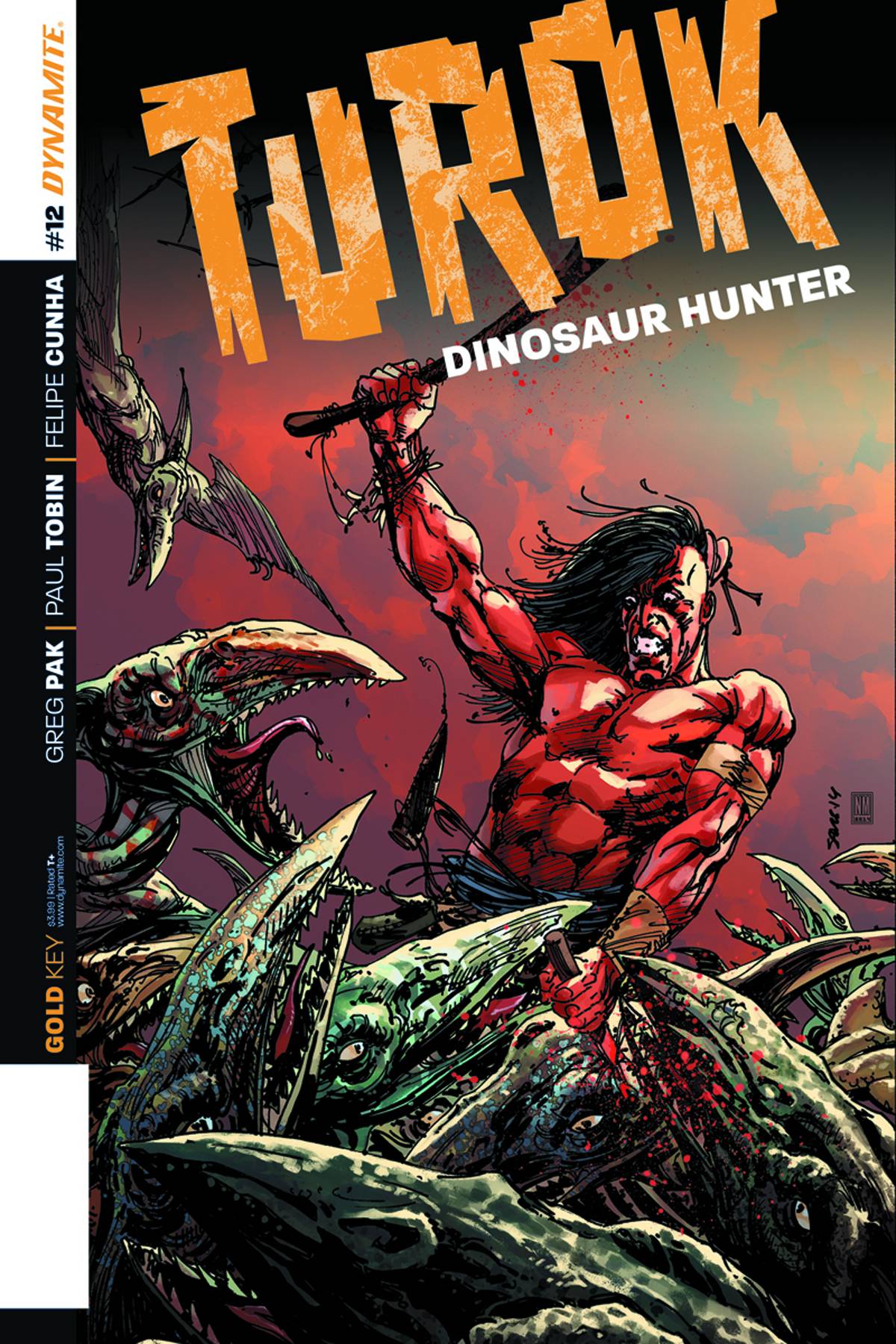 Turok Dinosaur Hunter #12 Cover A Sears Main