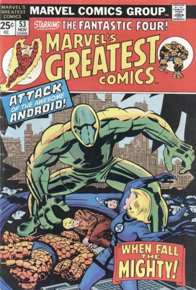 Marvel's Greatest Comics #53 [Mark Jewelers] - G+