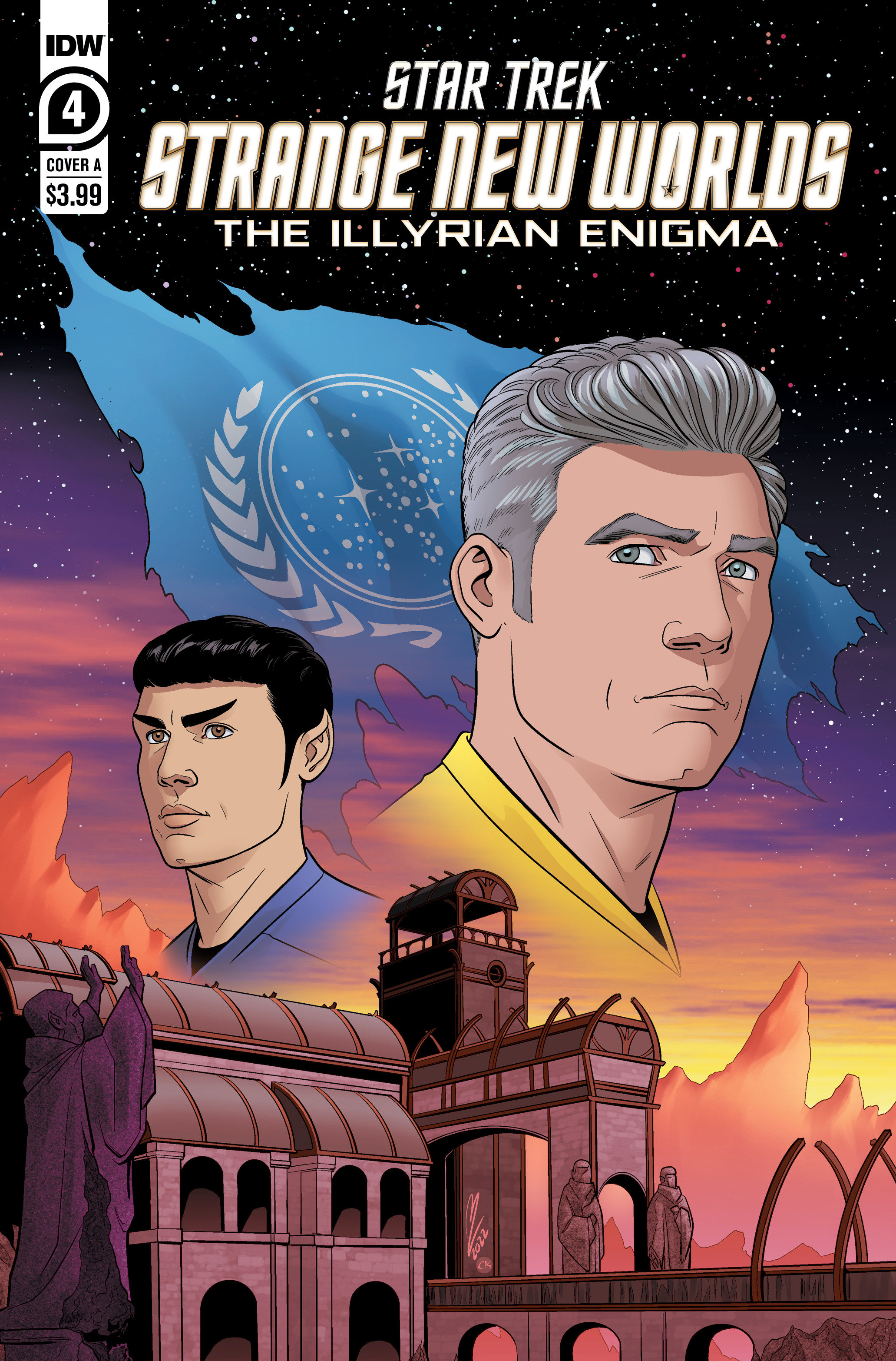 Star Trek: Strange New Worlds Illyrian Enigma #4 Cover A Levens