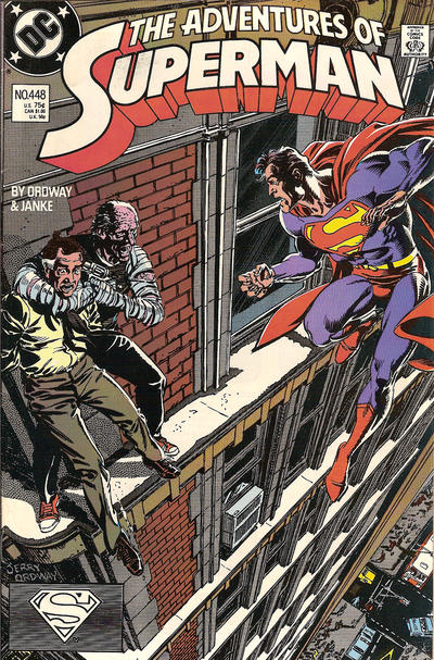 Adventures of Superman #448 [Direct]-Very Fine (7.5 – 9)