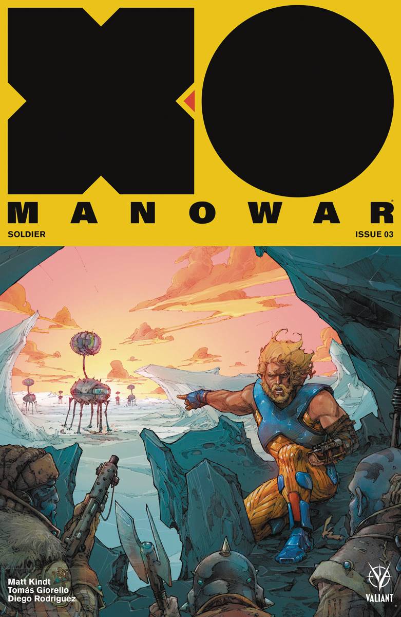 X-O Manowar #3 Cover B Rocafort (2017)