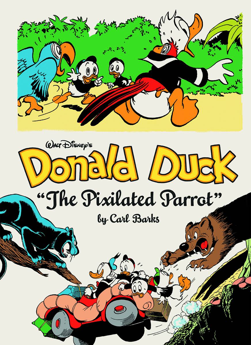 Complete Carl Barks Disney Library Hardcover Volume 9 Walt Disney's Donald Duck The Pixilated Parrot