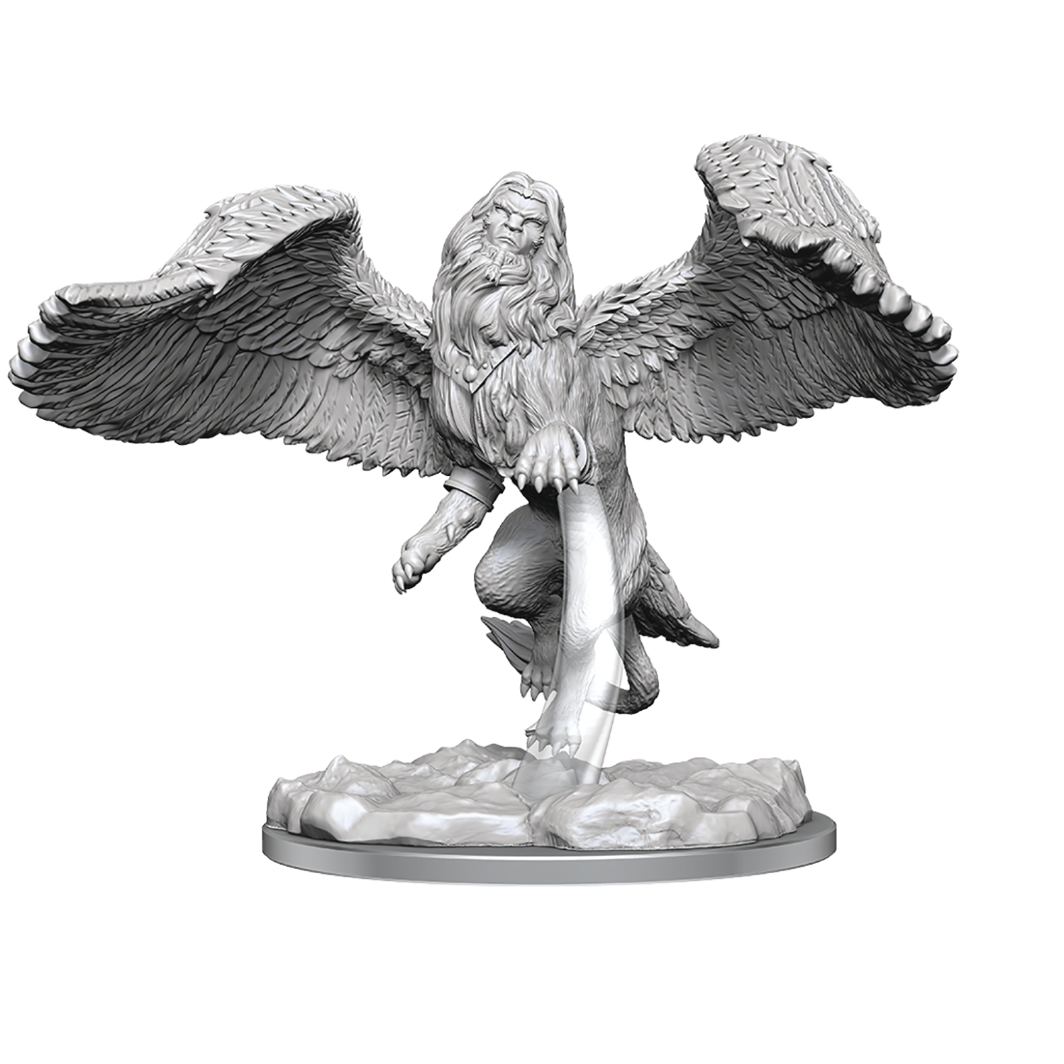 Critical Role Unpainted Mini Sphinx Male | ComicHub