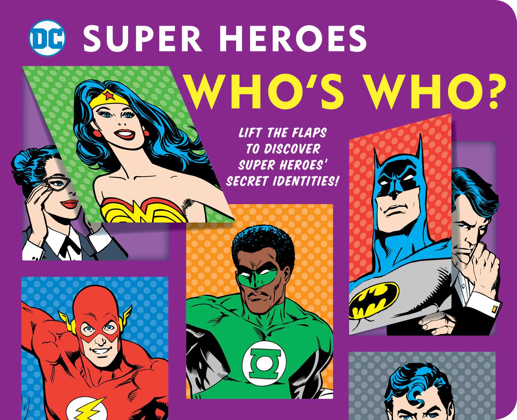 DC Super Heroes Whos Who Board Book