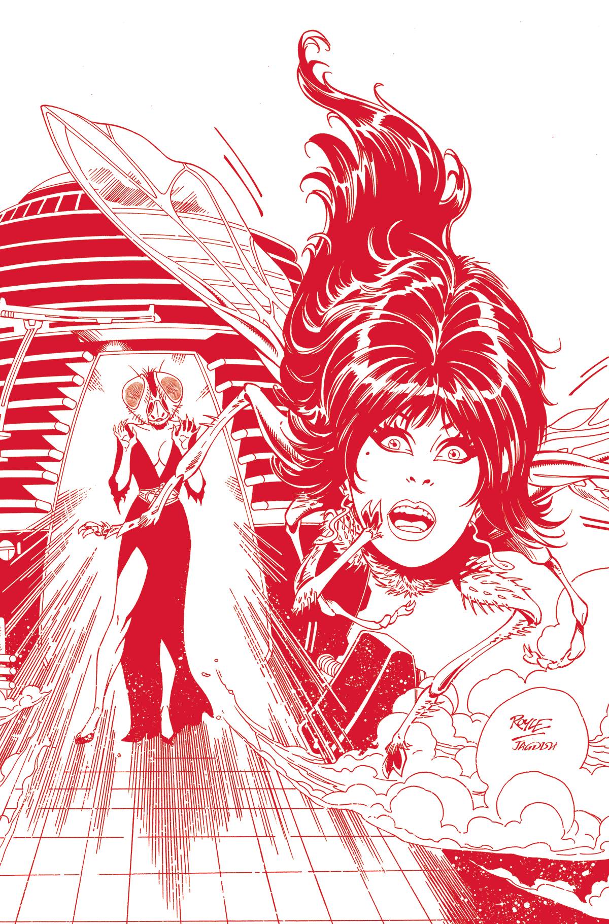 Elvira In Horrorland #5 Cover L 10 Copy Foic Incentive Royle Fiery Virgin