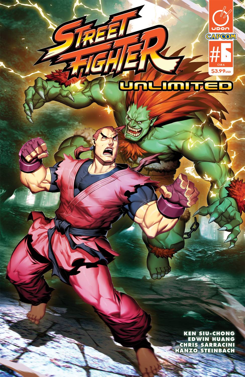 Street Fighter Unlimited #6 Cover A Genzoman Story