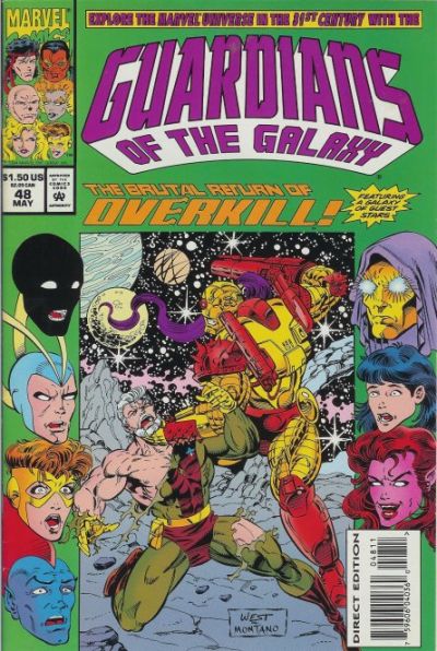Guardians of The Galaxy #48 - Vf+ 8.5