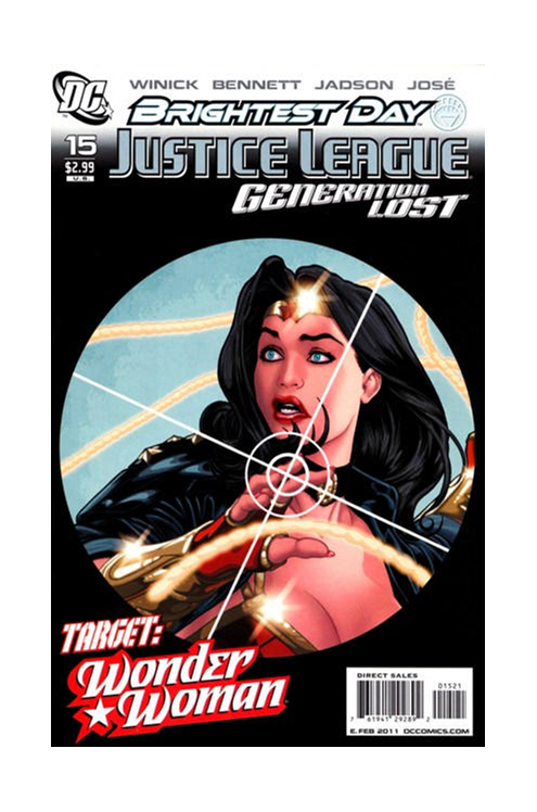 Justice League Generation Lost #15 Variant Edition (Brightest Day)
