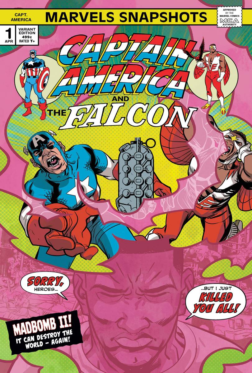 Captain America Marvels Snapshot #1 Perez Variant