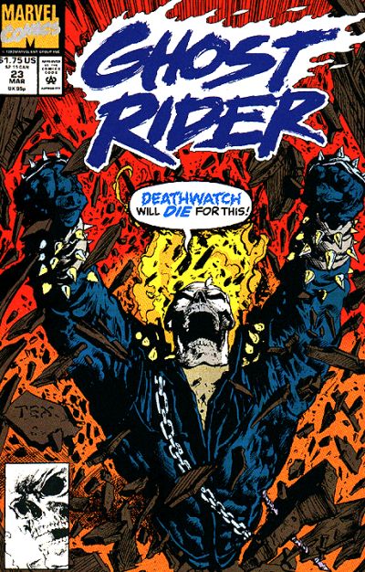 Ghost Rider #23 [Direct]-Very Fine
