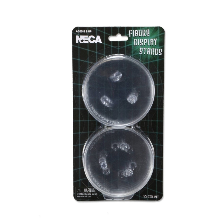 Neca Action Figure Stands Clear (10 Pieces)