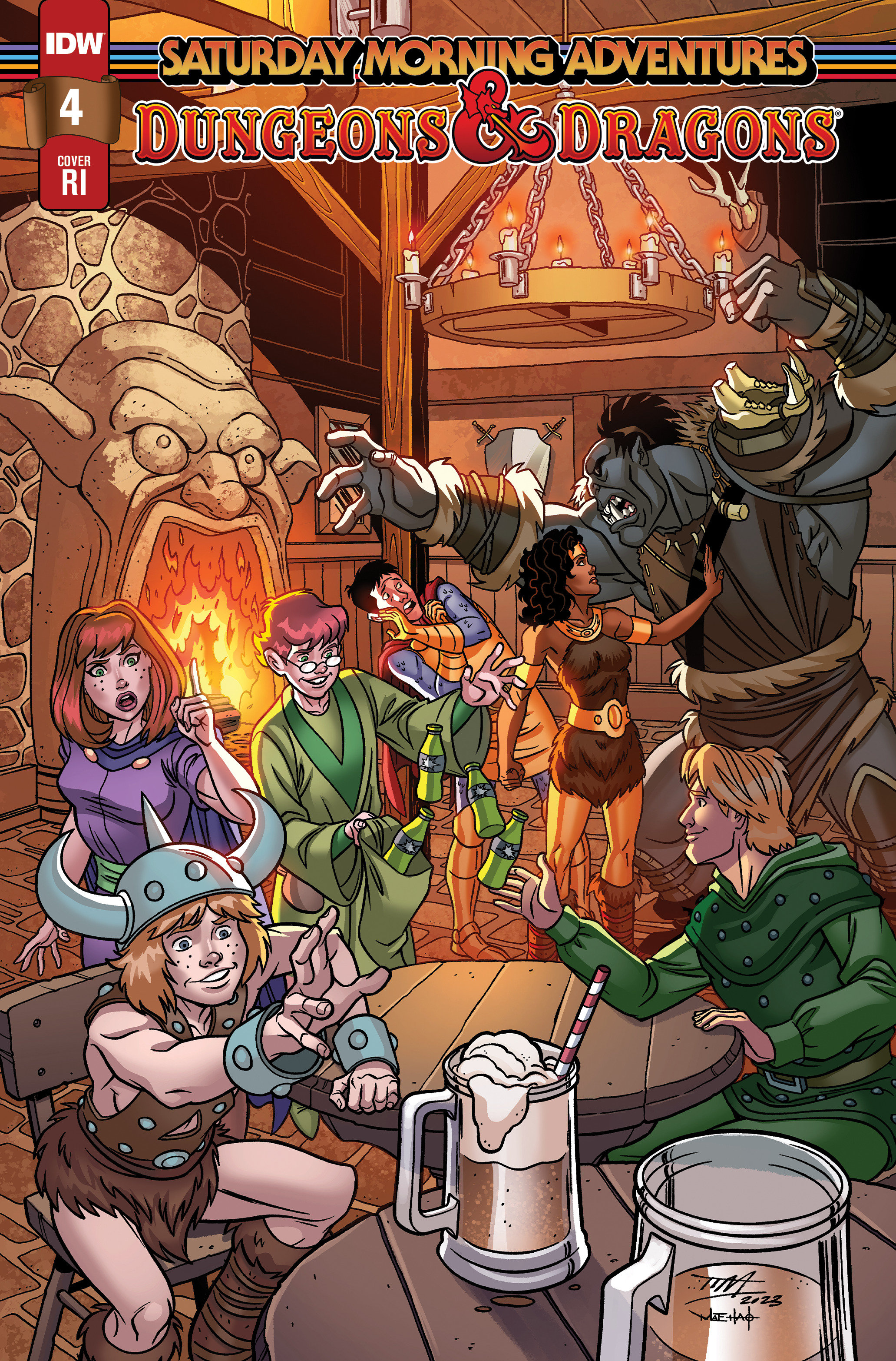 Dungeons & Dragons Saturday Morning Adventures #4 Cover C 1 for 10 Incentive Levins